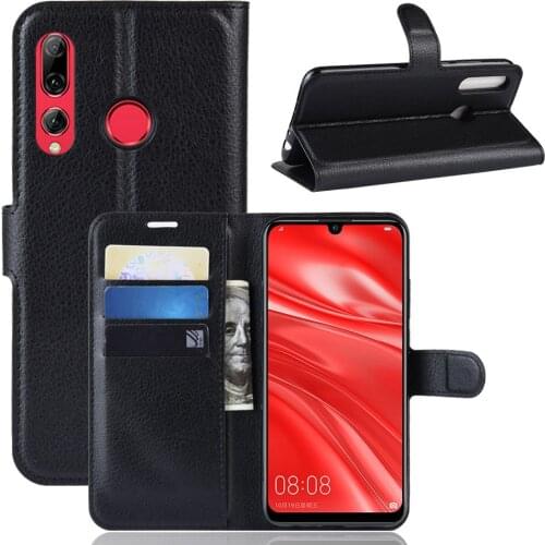 100pcs/lot for Huawei Y9 Lychee Litchi wallet leather phone case honor 10i 20i 8C enjoy 9 Y7 Y6 Y5 prime pro P smart plus 2019