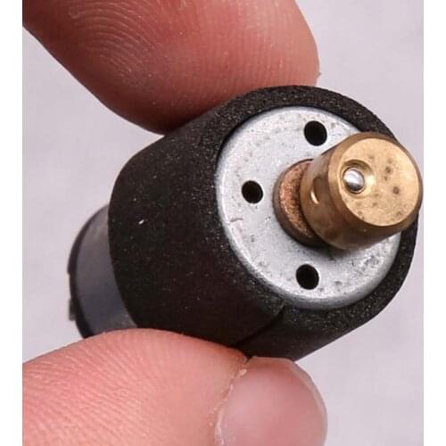 12*20mm Miniature DC 3-6V Vibration 1220 M50 Motor With Eccentric Copper Head Vibrator 4x6mm Vibrating For Cosmetic Massager DIY