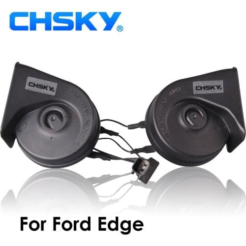 CHSKY Car Horn Snail type Horn For Ford Edge 2011 to NOW 12V Loudness 110-129db Auto Horn Long Life Time High Low Klaxon