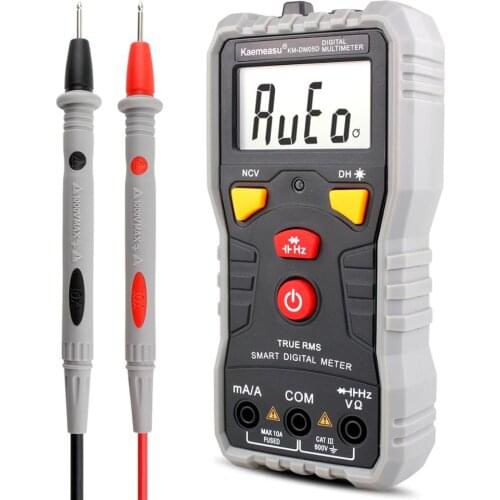Kaemeasu Mini Smart Digital Multimeter DC/AC Multifunctional High Precision Intelligent Measurement Resistance Capacitance Meter