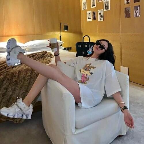 DREW T Shirt Summer 100% Cotton Men O-neck T-shirt Male Womens tshirt Short Sleeve High Quality Tops HOUSE JUSTIN Brand Smiley