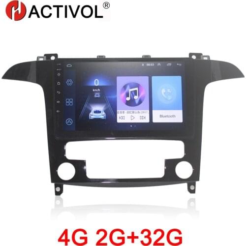 HACTIVOL 2G+32G Android 9.1 Car Radio for Ford S-Max s max 2007-2008 car dvd player gps navi car accessory 4G multimedia player