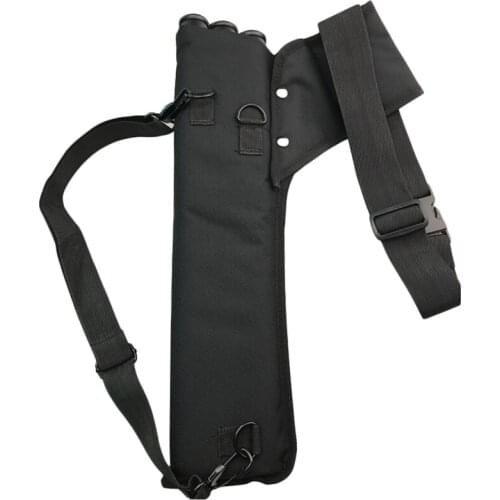 Archery Quiver 3 Tubes Quiver Arrows Holder Portable Back For Archery