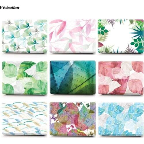Good-looking Leaf Prints Series Laptop Accessories For Huawei Mate Book D14/Mate D15 2020 Women Notebook Protective Shell Case