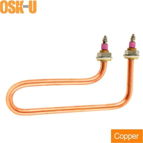 M18 Thread Heating Element 220V 1.5KW/2KW Heater Element for Kitchenware 304SUS/Copper Material is optional