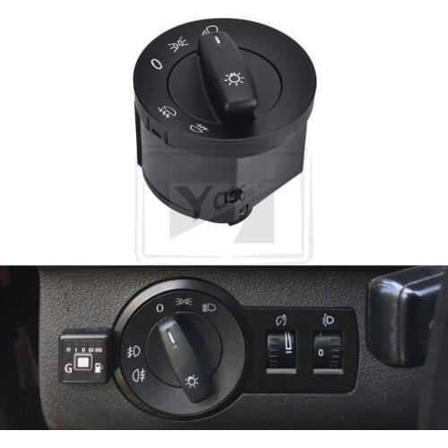 Headlight Switch For VW Passat B6 Touran Goft MK5 MK6 Caddy
