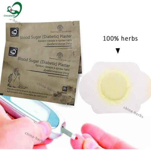 100 Pcs Health Care Diabetes Plaster Natural Herbs Reduce High Blood Sugar Fat Diabetic Patch Medications Promote Metabolism