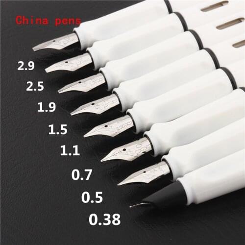 High quality 513 White Student school Business office Fountain Pen supplies Student ink pens