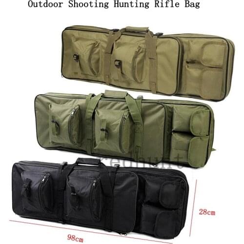 New 1M 100CM Men Backpack Tactical Hunting Rifle Bag Army Military Backpack Shotgun Holster Gun Hand Carry Fishing Sport Bag