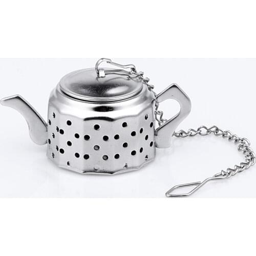 Stainless Steel Tea Infuser Teapot Spice Drink Tea Strainer Herbal Filter Kitchen Tools Tea Accessories Tea Infuser
