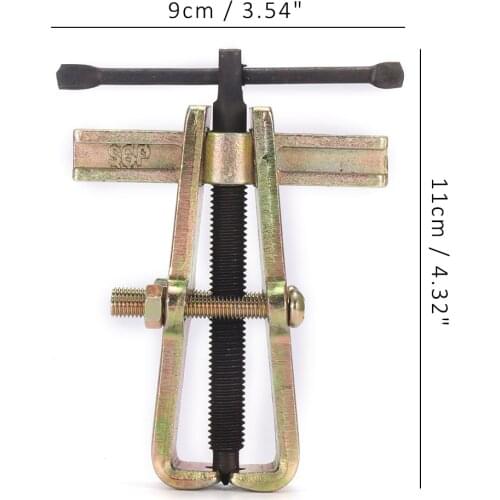 Spiral Puller Steel Two Jaws Gear Puller Armature Bearing Spiral Puller Forging Hexagonal Set Screw Car Home Use