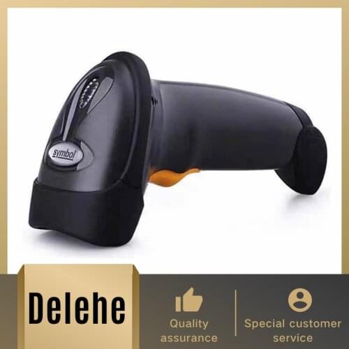For Symbol LS2208 General Purpose Handheld 1D Bi-Directional Laser Barcode Scanner , Free delivery