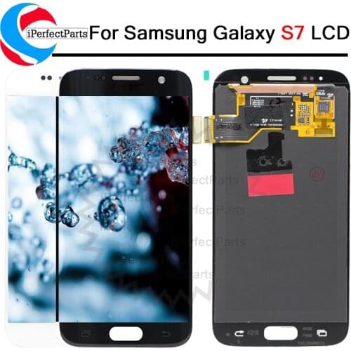 5.1''AMOLED For Samsung Galaxy S7 LCD Display G930F G930T G930A G930P G930W8 +Touch Screen Digitizer Assembly For Samsung S7 LCD
