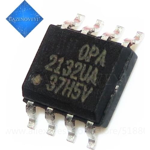 1pcs/lot OPA2132UA OPA2132U OPA2132 SOP-8 In Stock