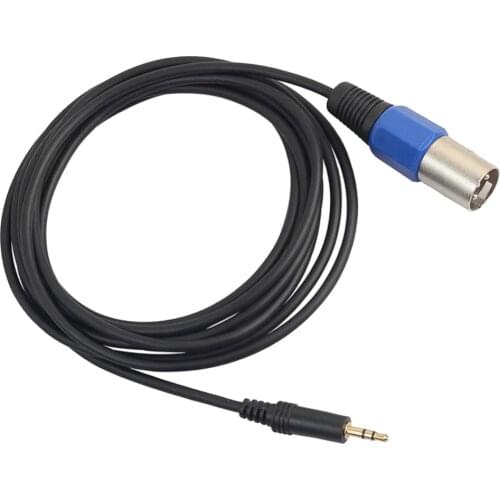3.5mm Stereo Jack Copper 1/8 " Male Audio Adapter Cable Cord Microphone Line
