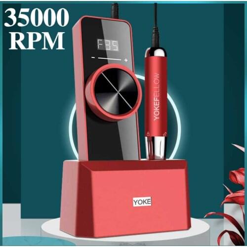 35000RPM Nail Drill Machine With Brushless Motor Manicure Machine Pedicure Drill Set Ceramic Nail File Nail Drill Equipment