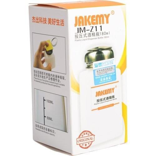 Jakemy Jm-Z11 Plastic Liquid Bottle 180ml Repair Tool Mobile Phone Repair Tools