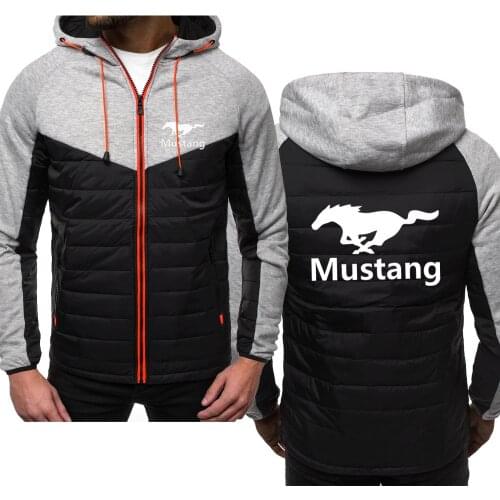 2021 New Men Hoodies for MUSTANG Tools Spring Autumn Jacket Casual Sweatshirt Long Sleeve Zipper Hoody