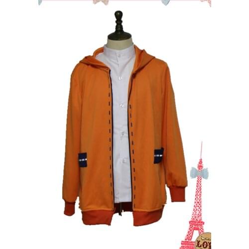 Kakegurui Runa Yomozuki Orange Jacket Cosplay Costume X006
