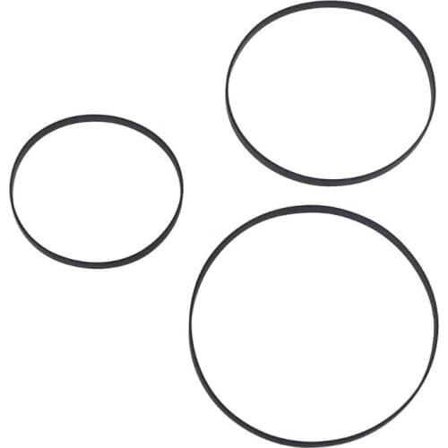 2PCS Record Player Turntable Belt for PIONEER PL335 PL200Z PL281 PLX50 PLX340 D08A