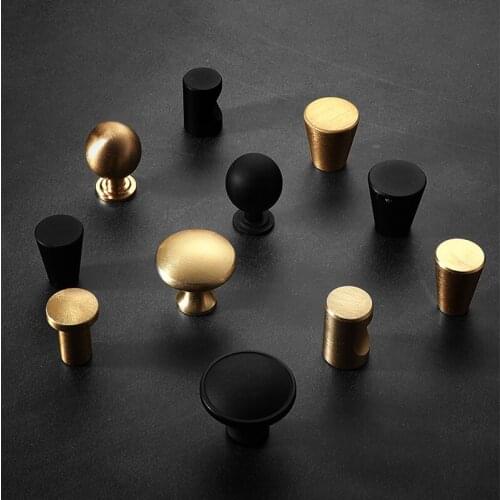 New Style Luxury Door Knobs Handles for Cabinet Kitchen Aluminum Alloy Furniture Handle Dresser Drawer Pulls Wall Hanging Hooks