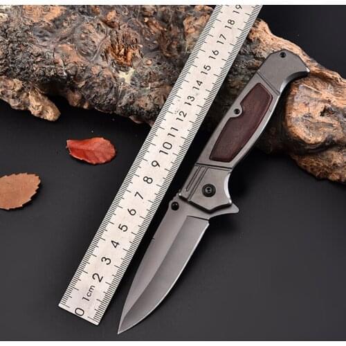 Stainless Steel Outdoor Folding Knife Camping Self-defense Survival Tool-military tactical knife