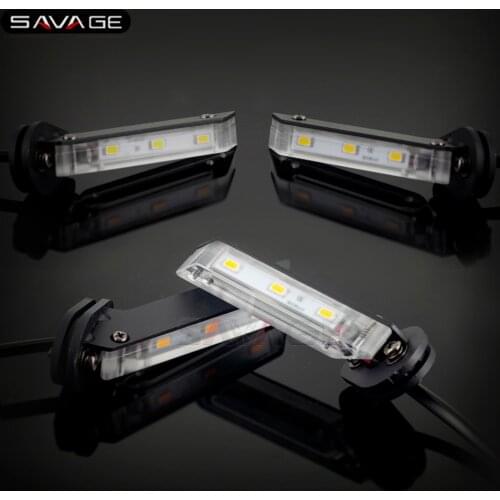 Invisible Wing LED Turn Signal Light For YAMAHA MT07 FZ07 FZ09 FJ-09 MT09/Tracer 900/GT XSR700 XSR900 Motorcycle Indicator Lamp