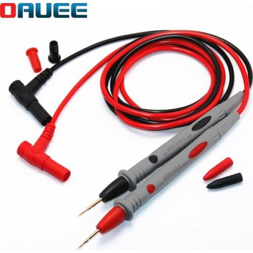 Multimeter Probe Test Leads Pin for Digital Multimeter Needle Tip Multi Meter Tester Lead Probe Wire Pen Cable 20A 1000V