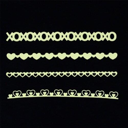 YPP CRAFT Heart Lace Metal Cutting Dies Stencils for DIY Scrapbooking/photo album Decorative Embossing DIY Paper Cards