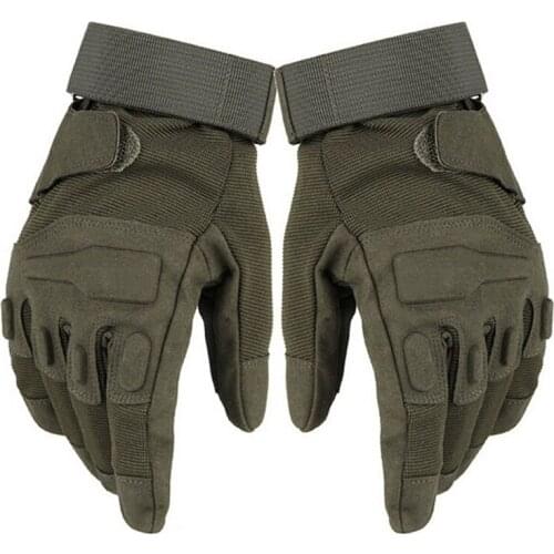 Winter Sport Gloves Mens Outdoor Military Gloves Full Finger Army Tactical Mittens Wear-resistant Riding Climbing Gloves