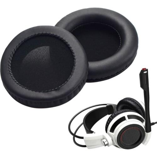 2PCS Leather Earpads Soft Foam Ear Cup Cushion Cover for SOMIC G941 Headphones LX9B