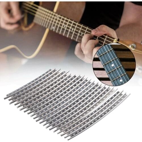 20pcs 2.0mm Copper Guitar Fret Wire Fretwires For Classic Guitar Fingerboard Guitar Accessories