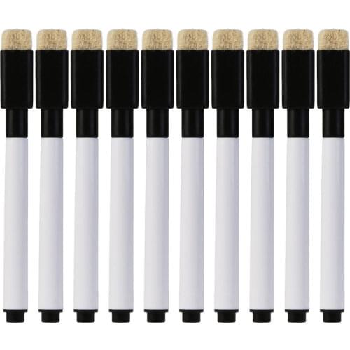2020 New 10 Pcs Whiteboard Pen Erasable Marker Office School Stationery Supplies