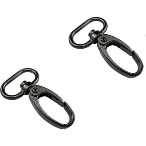 50 Pcs 48x25.5mm Swivel Snap Hook Metal Lanyard Hook Paracord Lobster Trigger Clasp Clips