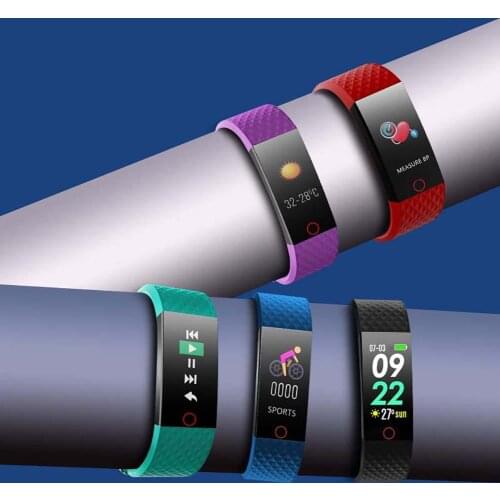 IT111 0.96 inch Color Screen Bluetooth Pedometer Sleep Monitor Smart Bracelet Color Screen Bluetooth Pedometer