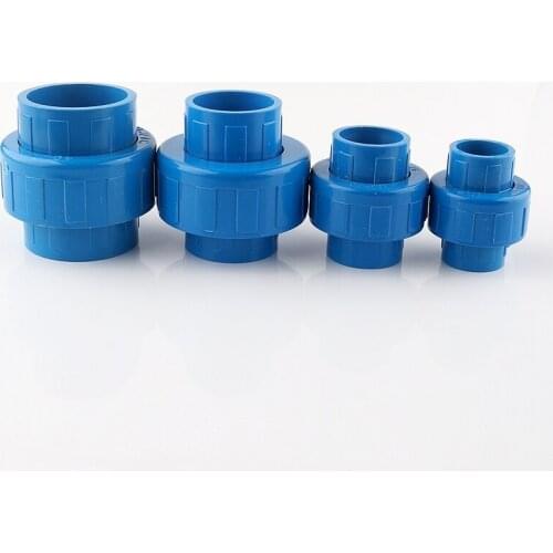 Big Size ID 63~110mm UPVC Union Connector Garden Irrigation Water PVC Pipe Fittings Home Aquarium Fish Tank Tube Fittings