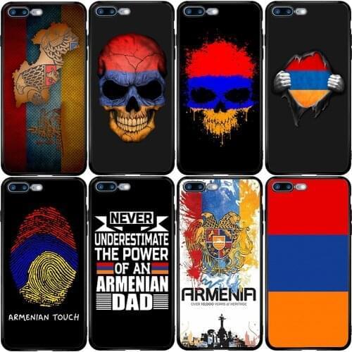 Cover Case for Huawei Honor Mate 10 20 30 P10 P20 P30 P40 Lite E P Smart Plus Z 2019 2020 Y9 Prime Armenia Flag Eagle Wings