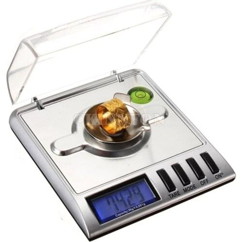 DHL 20PCS Pocket Size 30g X 0.001g Mini Digital Electronic Portable Diamond Gold Jewelry Gram Balance Weight Weighing Scale