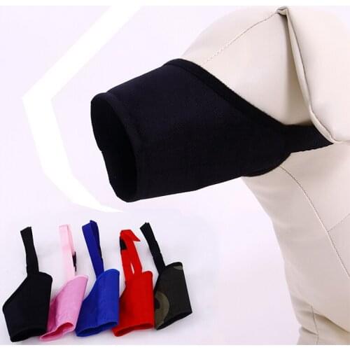 Dog Muzzle Breathable Dog Mask Anti-Bite Barking Prevent Accidental Ingestion Adjustable Safety Pet Muzzle Waterproof Muzzle