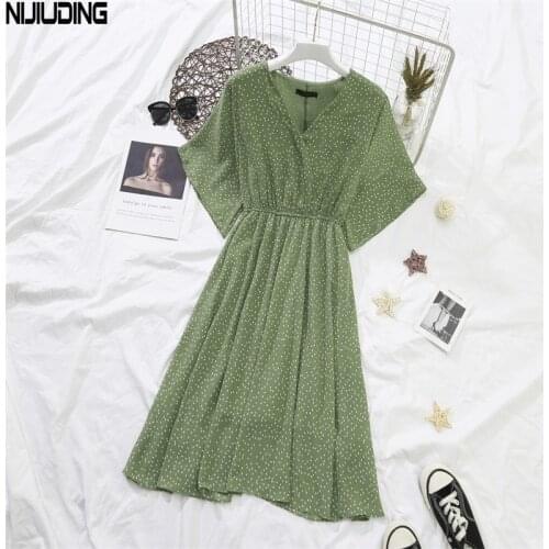 Летние платья в горошек NIJIUDING China At AliExpress