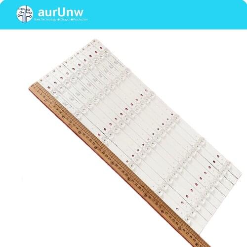 100% Brand new 10pcs 470mm LED Lamp strip TV backlight bar for KKTV Konka K49J K49 U49 Lamp type CRH-EB49KY35350512543-REV1.4