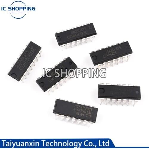 100PCS NEW HEF CD4030BE CD4047BE CD4066BE CD4068BE CD4069BE CD4070BE CD4071BE 4072BE 4073BE IC DIP-14