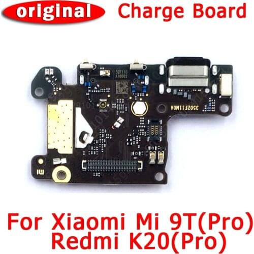Original Charging Port For Xiaomi Mi 9T Charge Board For Redmi K20 Pro USB Plug PCB Dock Connector Flex Cable Replacement Parts