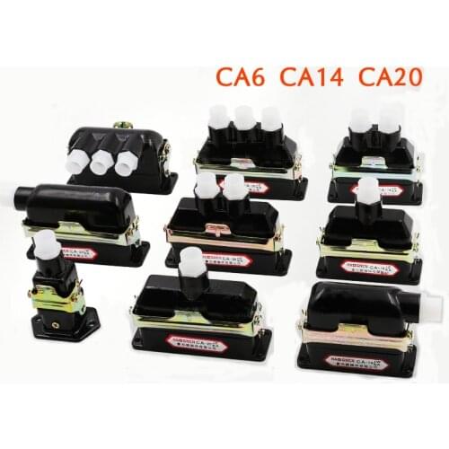 Rectangle Aviation Plug Socke CA-6JZ1 CA14-JZ1 JW1 CA20-JZ2 Heavy Duty connector CA-20JW1/KA CA-20JW3/KA CA20-20JZ2/KA