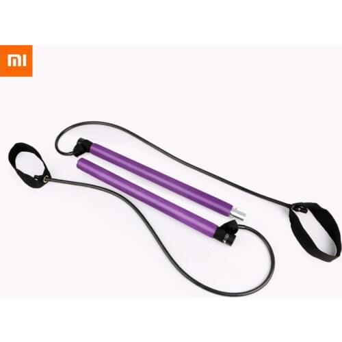 Xiaomi Pilates Bar Yoga Pull Rods Resistance Bands Portable Home Fitness Yoga Gym Body Abdominal For Pilates Exercise Stick Bar