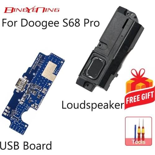 100% New Original Charging Port Board USB Board Micphone Speaker Horn Repair For 5.9 inch DOOGEE S68 Pro Cellphone