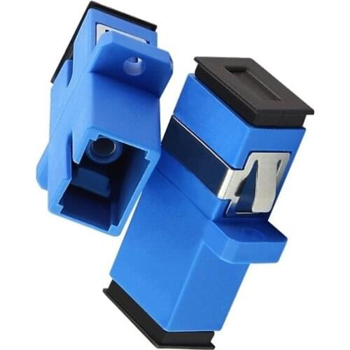 50pcs/lot Singlemode Simplex SC-SC UPC Fiber Optic Adapter For Communications Network