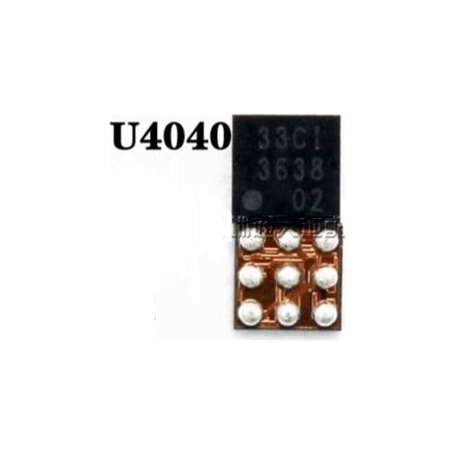50pcs U4040 LM3638A0 fingerprint Power Supply IC chip 9pins for iPhone 6s 6s-plus 6SP