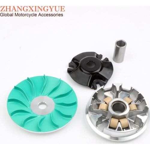 Racing Variator Kit with Roller Weights 10g for Yamaha Bws 100 Axis Aerox Nitro YW100 Zuma JOG 100cc 4VP 2-stroke scooter
