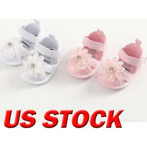 Girls cotton shoes slippers sandals trainers baby kids toddler newborn Shoes US